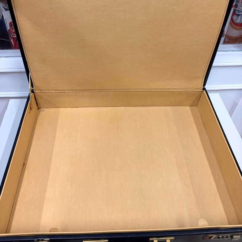 法國製 Lanvin 公事包 手提行李箱 筆電包 收藏價值 浪梵-4