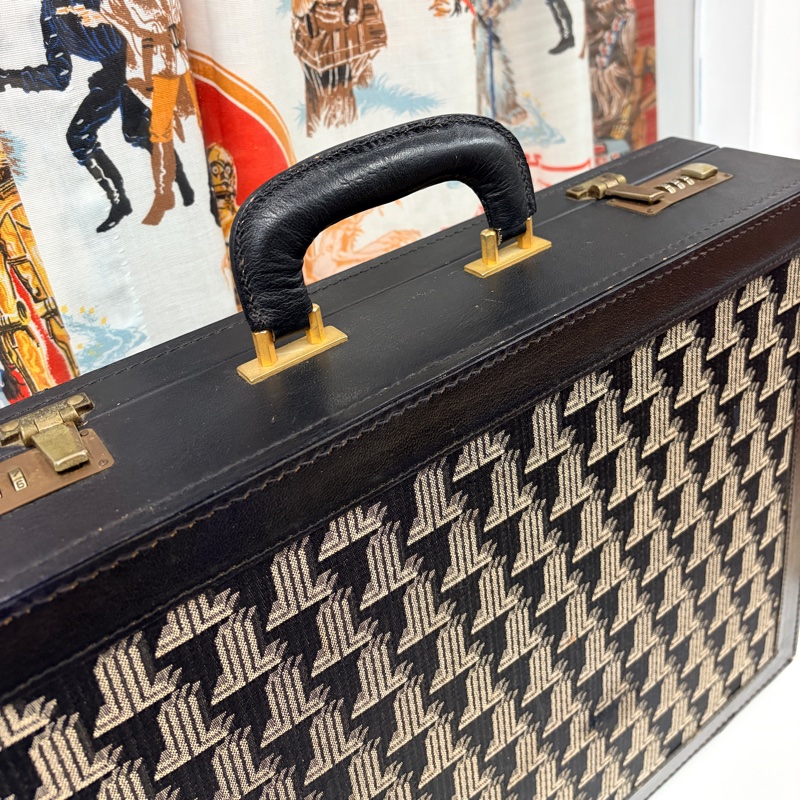 法國製 Lanvin 公事包 手提行李箱 筆電包 收藏價值 浪梵-5