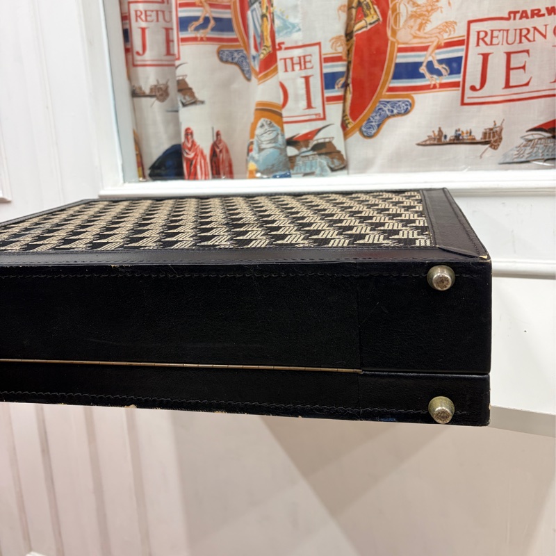 法國製 Lanvin 公事包 手提行李箱 筆電包 收藏價值 浪梵-9