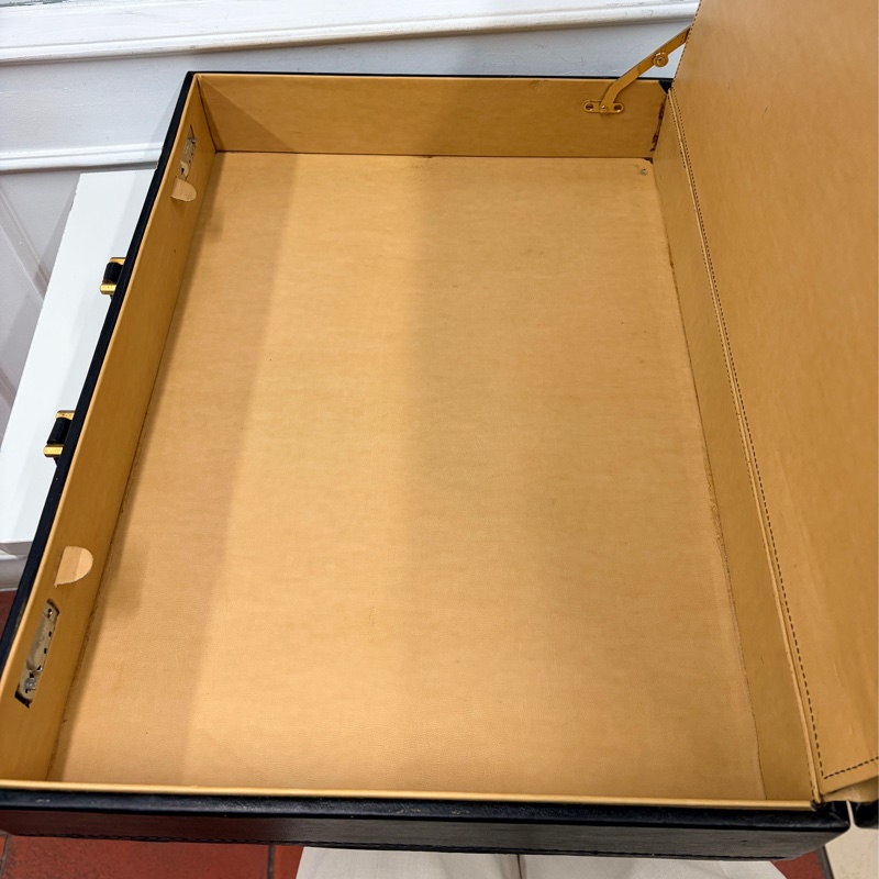 法國製 Lanvin 公事包 手提行李箱 筆電包 收藏價值 浪梵-24