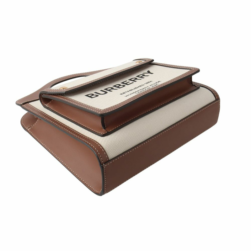 【包稅】BURBERRY 帆布雙色口袋迷你斜背包 34059Y-4