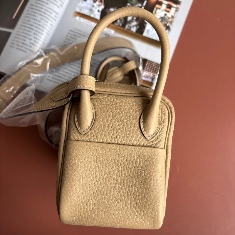 K刻風衣灰 ::HERMES:: Mini Lindy 斜背包 超級天菜♡-16