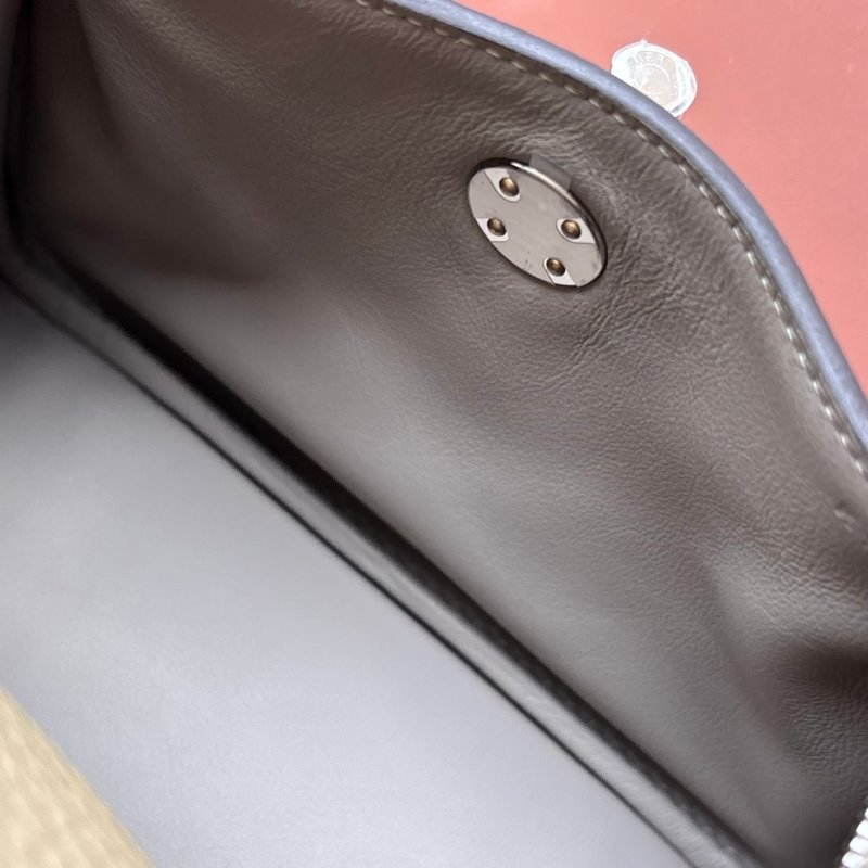 K刻風衣灰 ::HERMES:: Mini Lindy 斜背包 超級天菜♡-28