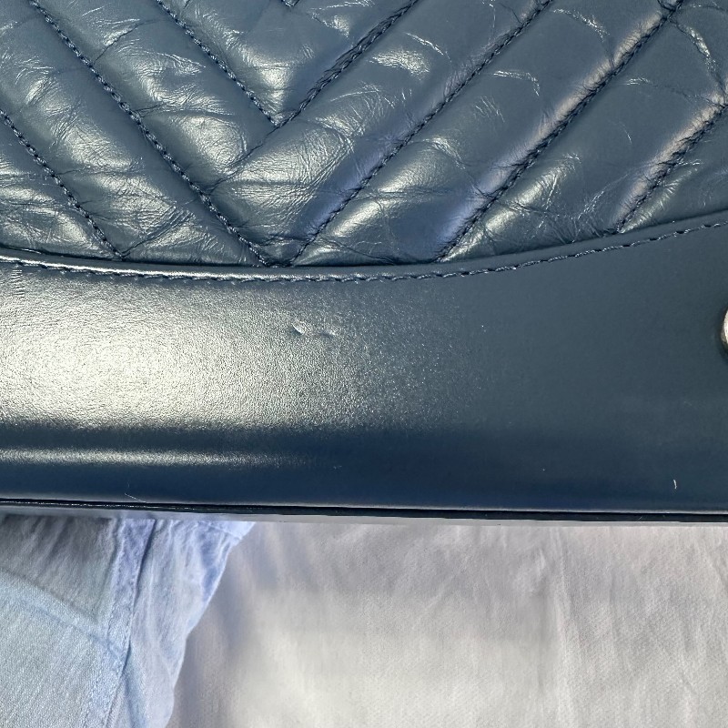 Chanel Gabrielle Backpack Medium 香奈兒流 浪雙肩包 中號 深藍-13