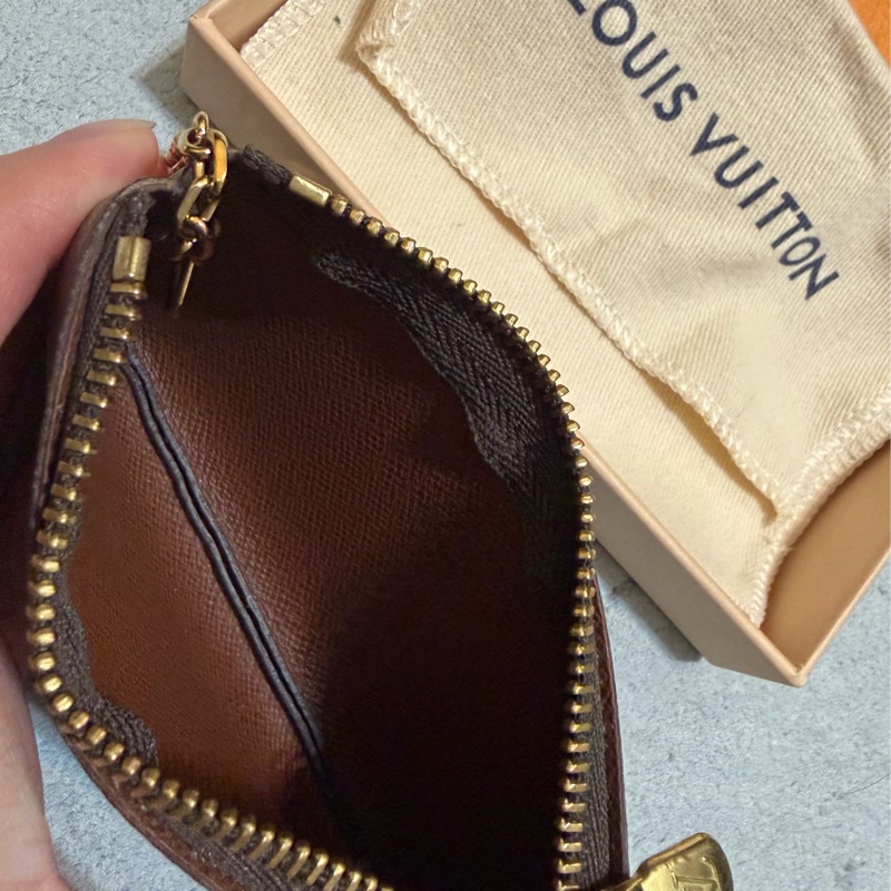 LV老花零錢卡包 鑰匙包-9