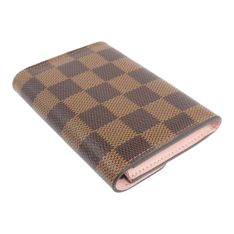 LOUIS VUITTON Damier Rosalie金扣卡片套-4
