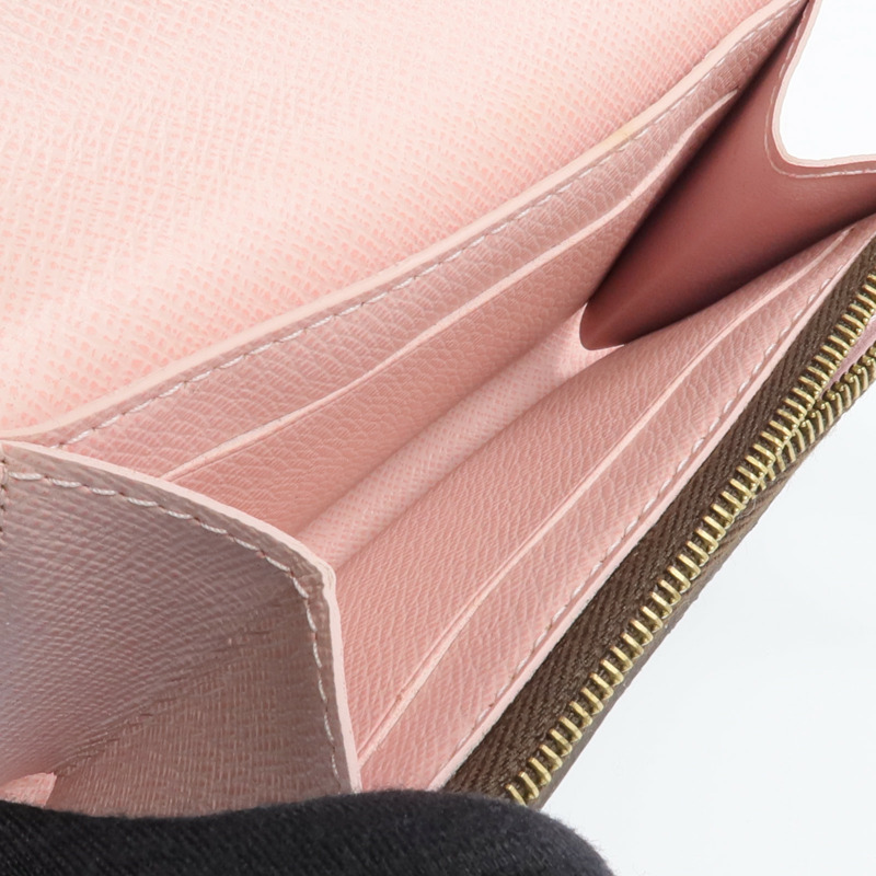 LOUIS VUITTON Damier Rosalie金扣卡片套-5