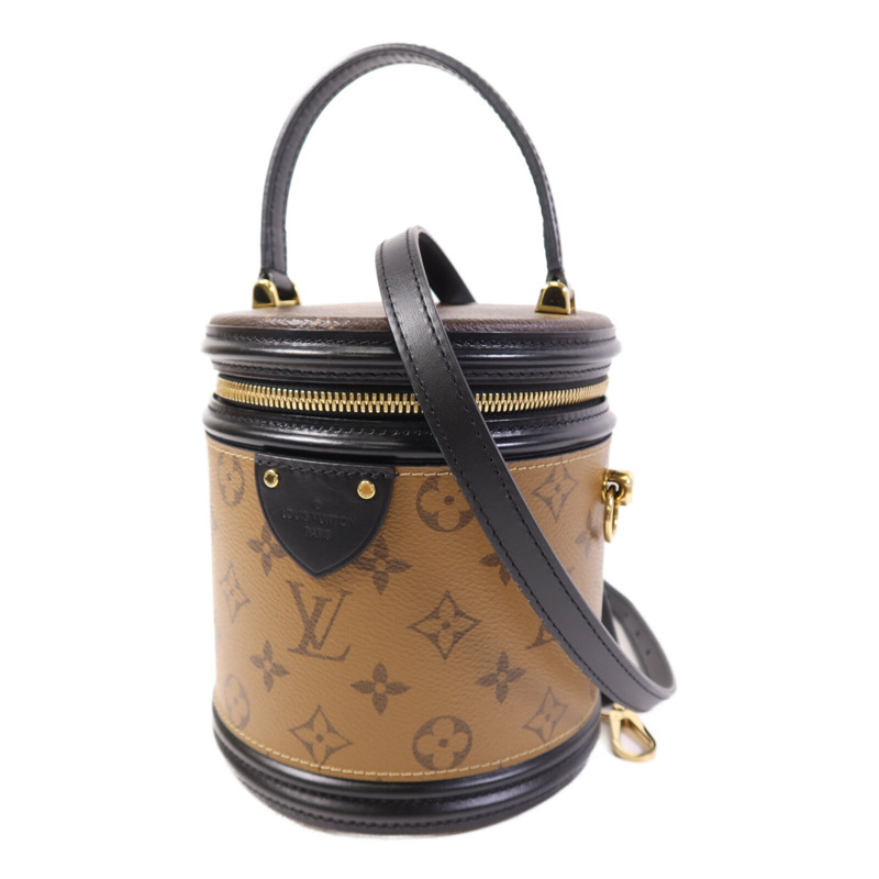 LOUIS VUITTON Monogram Reverse Cannes金扣手挽肩背兩用袋-2