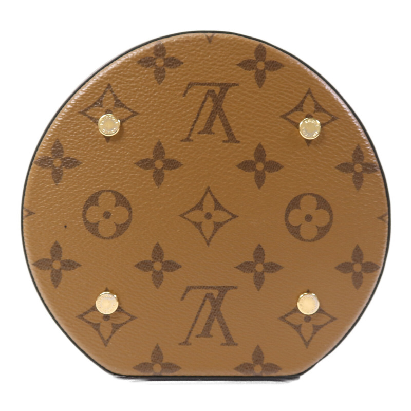 LOUIS VUITTON Monogram Reverse Cannes金扣手挽肩背兩用袋-3