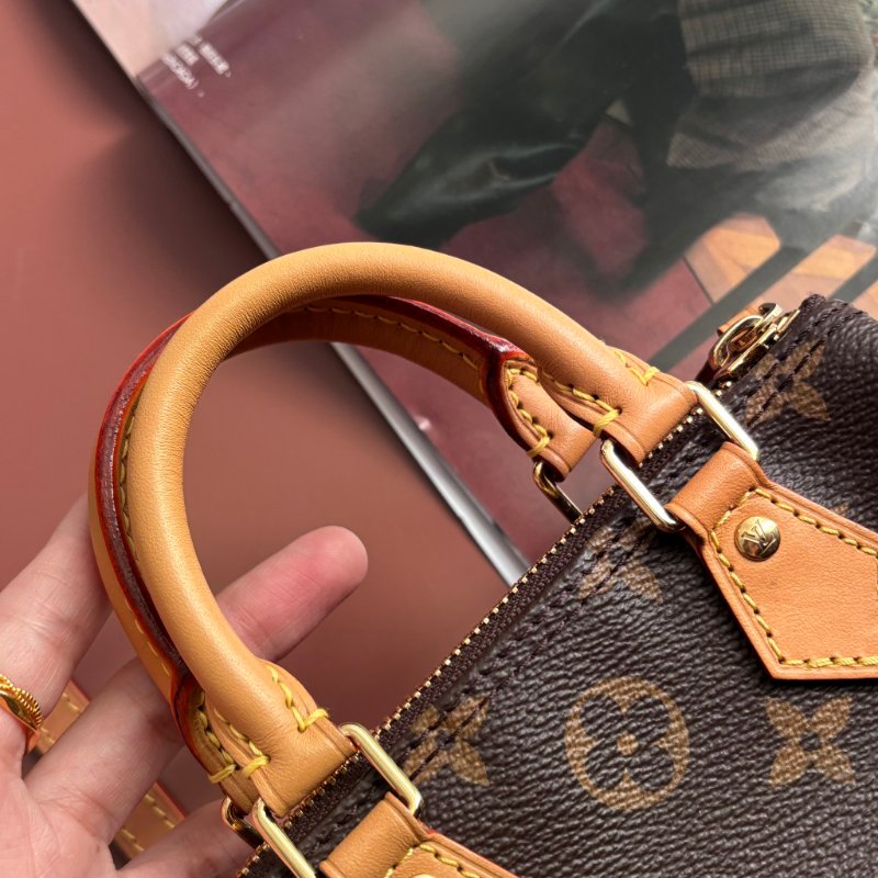 ::LOUIS VUITTON:: M81085 Nano Speedy 經典花紋手提斜背兩用包-2
