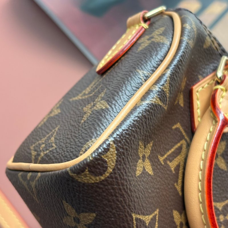 ::LOUIS VUITTON:: M81085 Nano Speedy 經典花紋手提斜背兩用包-10