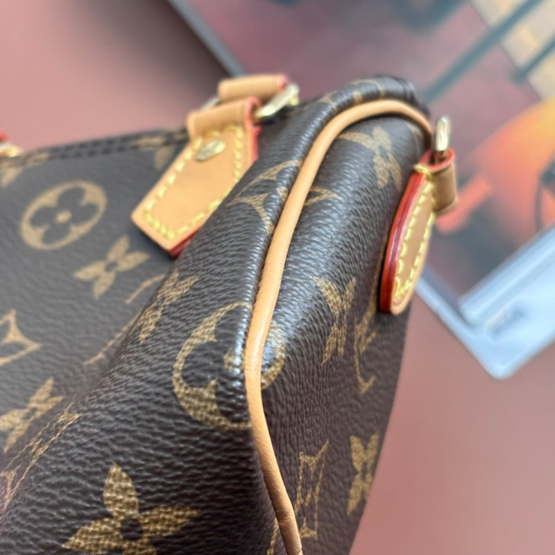 ::LOUIS VUITTON:: M81085 Nano Speedy 經典花紋手提斜背兩用包-13