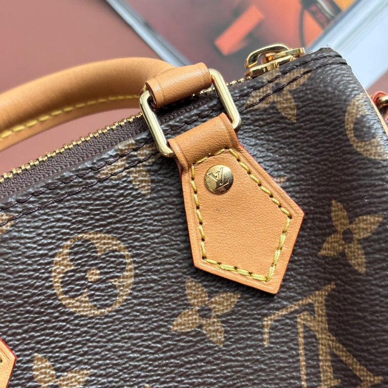::LOUIS VUITTON:: M81085 Nano Speedy 經典花紋手提斜背兩用包-14
