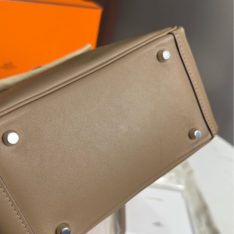 🌈Hermes🧡Mini Lindy一代🌟威馬犬銀扣🧡99.5新🌟全套有單 🌟swift皮🧡stamp U🌟愛馬仕🌟-6