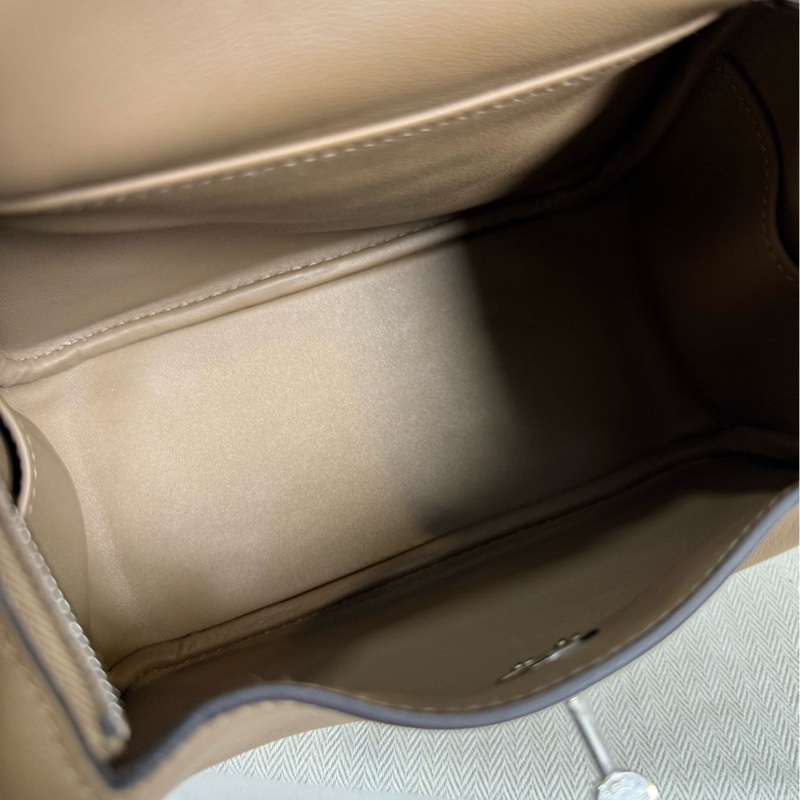 🌈Hermes🧡Mini Lindy一代🌟威馬犬銀扣🧡99.5新🌟全套有單 🌟swift皮🧡stamp U🌟愛馬仕🌟-7