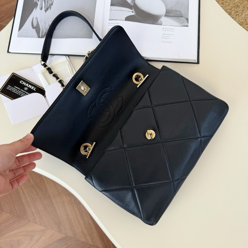 Chanel 黑金 Trendy CC-7