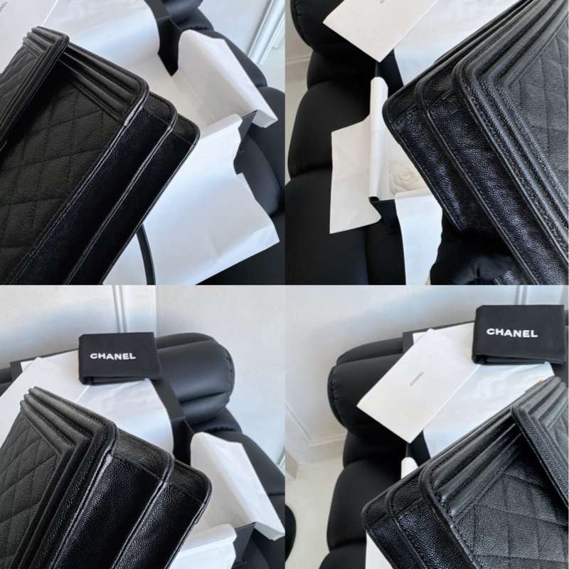 Chanel 黑金豎版Leboy-7