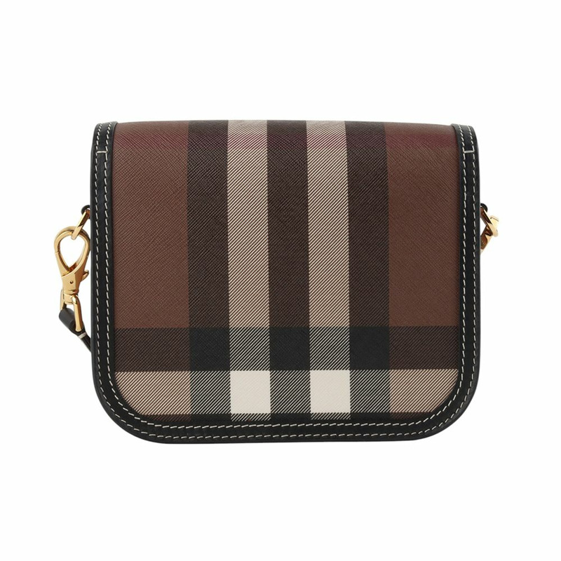 【包稅】BURBERRY 伊莉莎白格紋小號斜背包-2