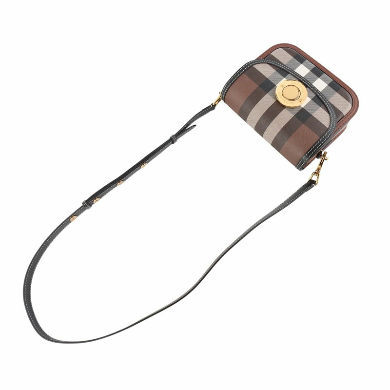 【包稅】BURBERRY 伊莉莎白格紋小號斜背包-3