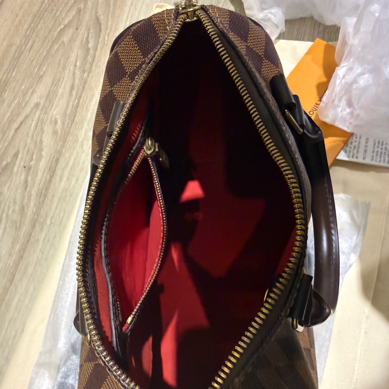 LV speedy 25 棋盤格晶片款 2025年有購證-3