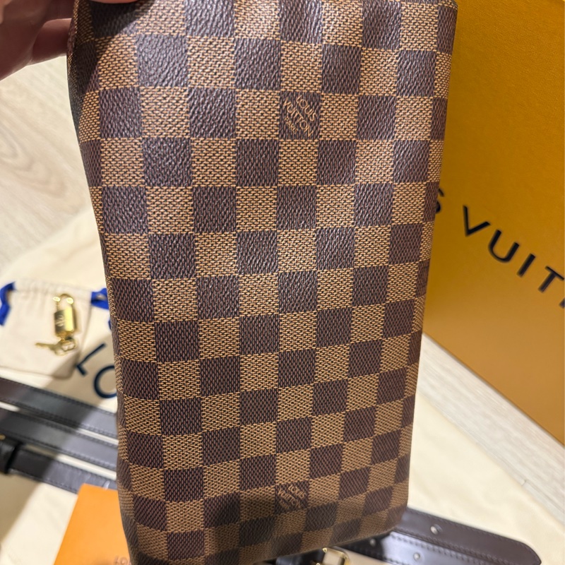 LV speedy 25 棋盤格晶片款 2025年有購證-7