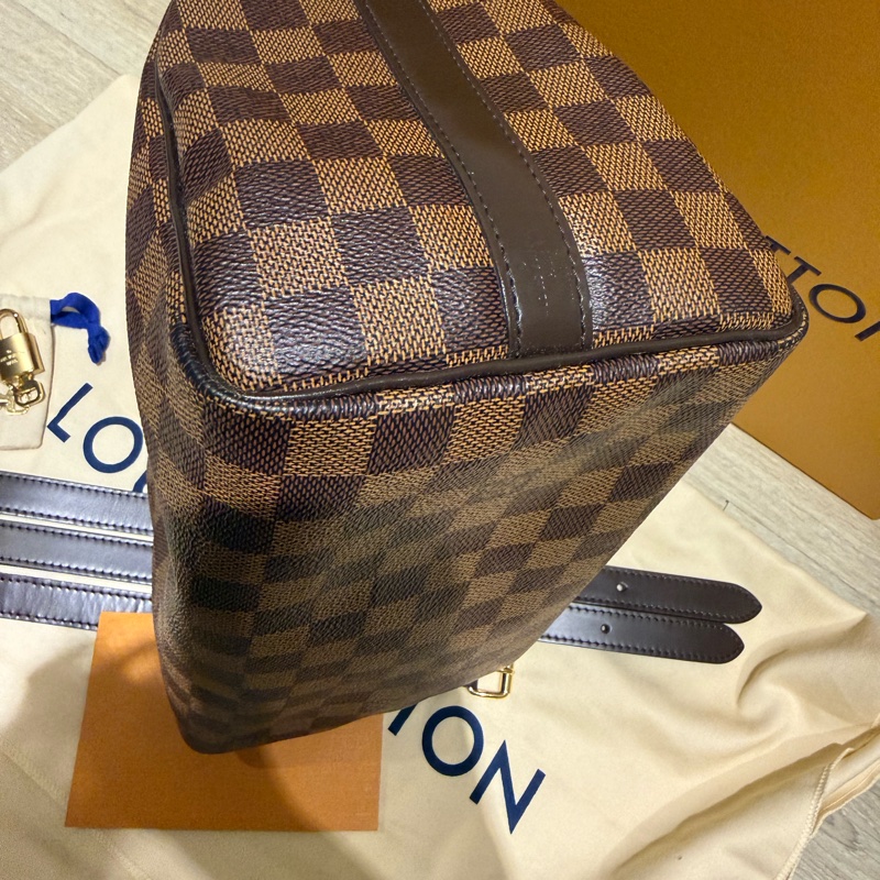 LV speedy 25 棋盤格晶片款 2025年有購證-9
