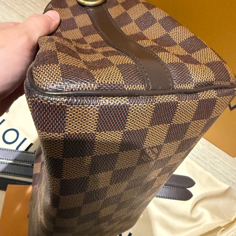 LV speedy 25 棋盤格晶片款 2025年有購證-11