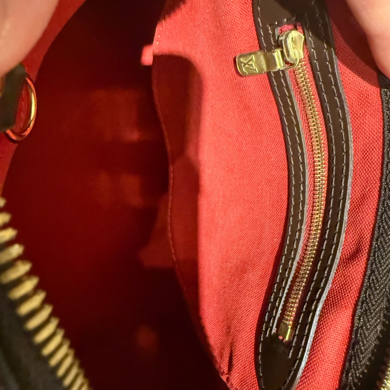 LV speedy 25 棋盤格晶片款 2025年有購證-13