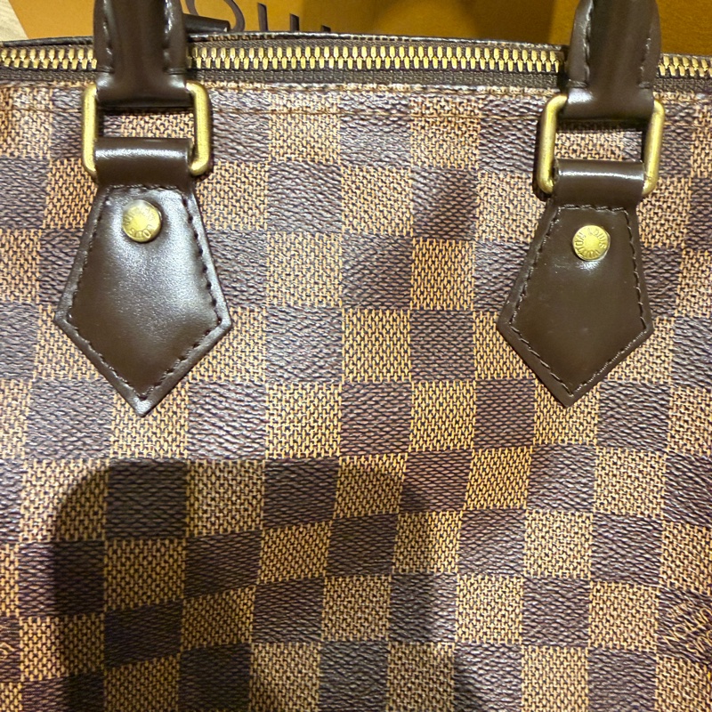 LV speedy 25 棋盤格晶片款 2025年有購證-15