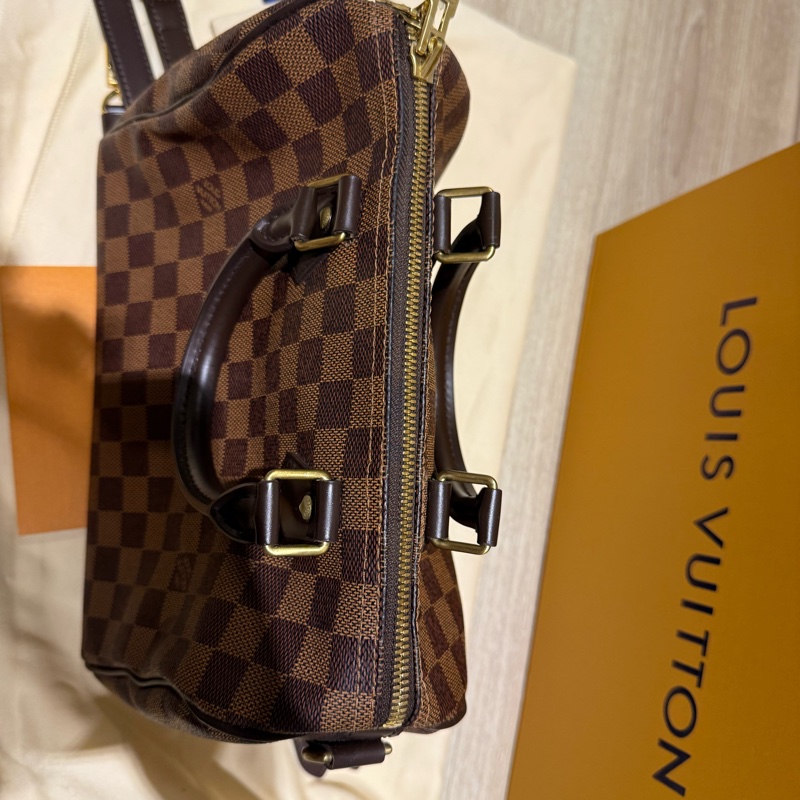 LV speedy 25 棋盤格晶片款 2025年有購證-19
