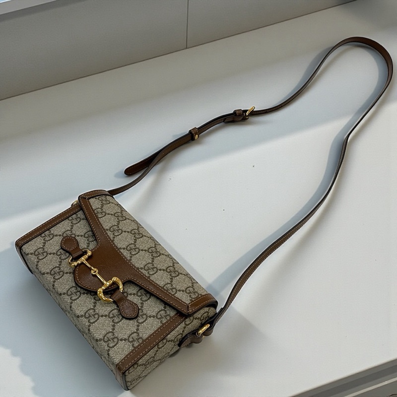 莉亞精品♡Gucci 1955老花小盒子 二手美包-0