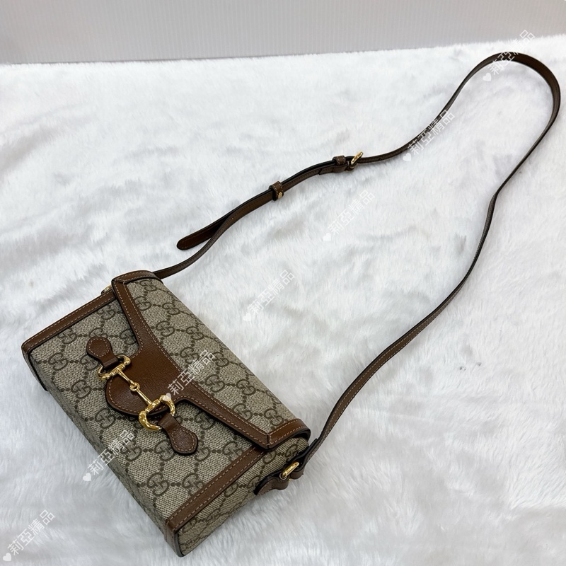 莉亞精品♡Gucci 1955老花小盒子 二手美包-2