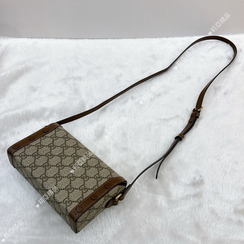 莉亞精品♡Gucci 1955老花小盒子 二手美包-3
