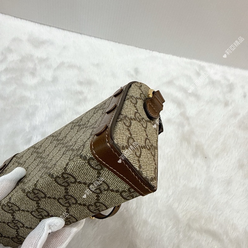 莉亞精品♡Gucci 1955老花小盒子 二手美包-11