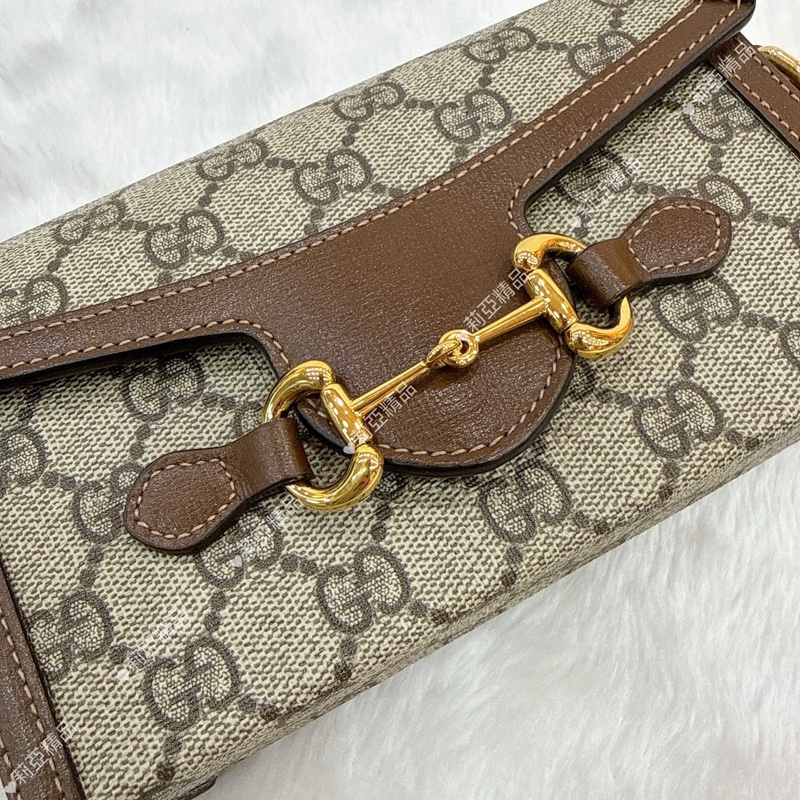 莉亞精品♡Gucci 1955老花小盒子 二手美包-12