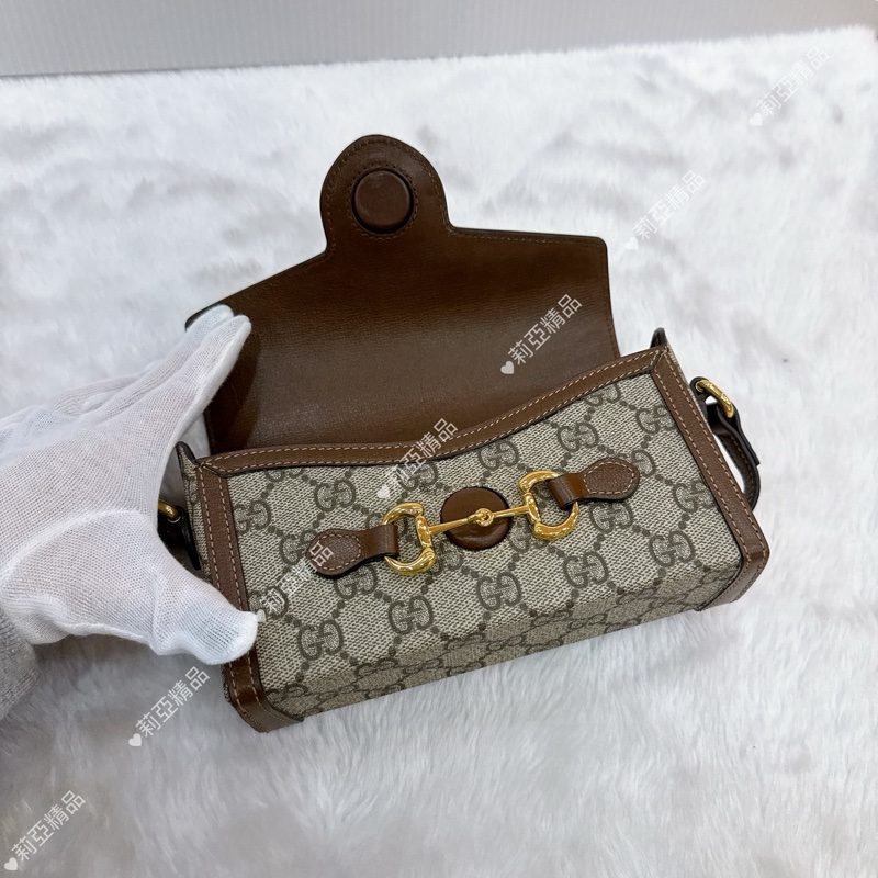莉亞精品♡Gucci 1955老花小盒子 二手美包-13