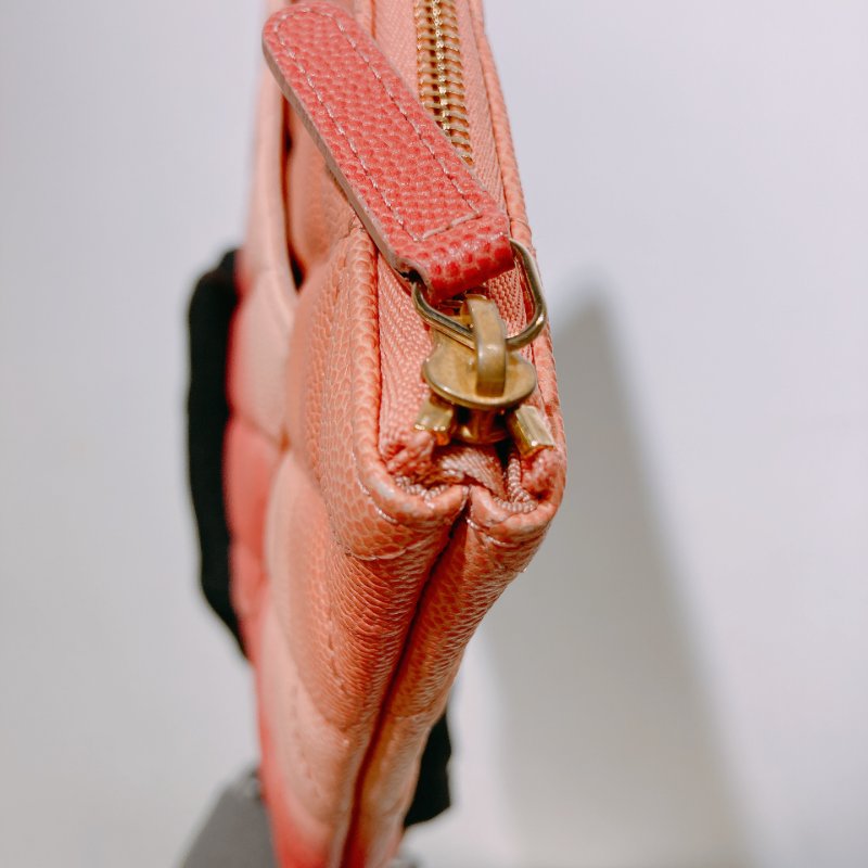 TW4659 Chanel 香奈兒經典拉鍊手拿包包Classic Medium Pouch Caviar-22