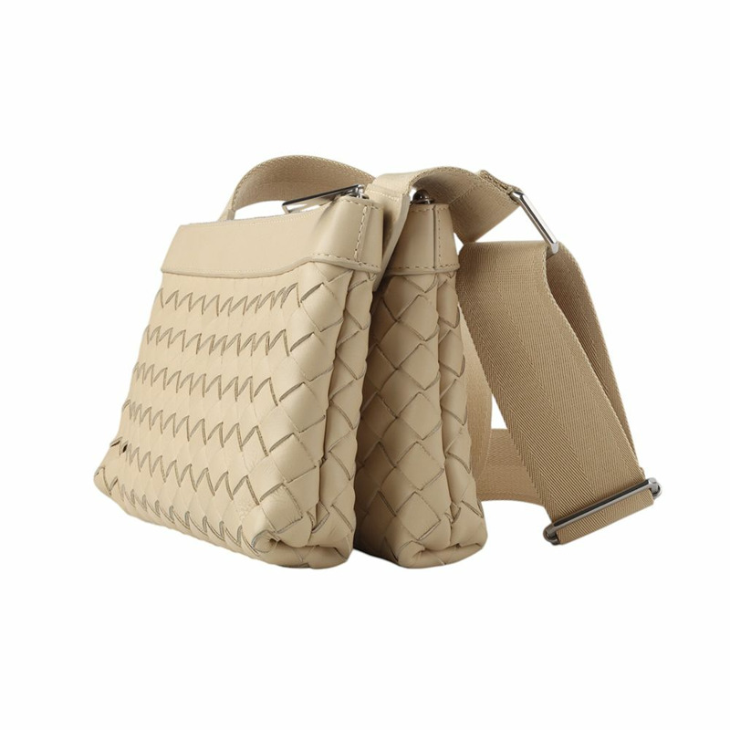 【包稅】BOTTEGA VENETA Intrecciato 洞石肩包 651938-1