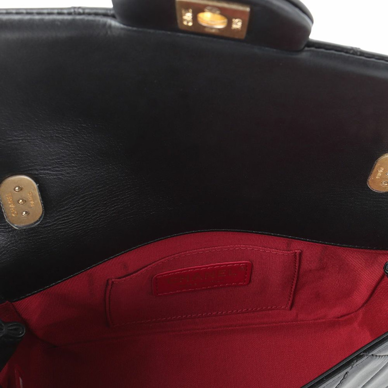 【包稅】CHANEL AS2210 經典珍珠小牛皮珍珠鍊迷你翻蓋包-6