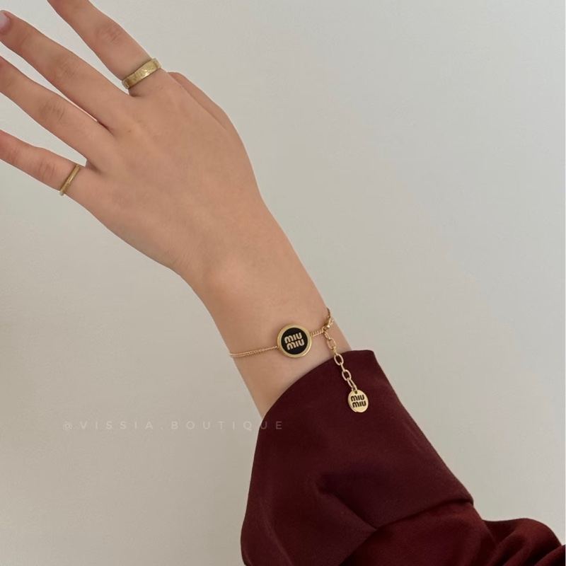 Miumiu小圓牌手鍊-6