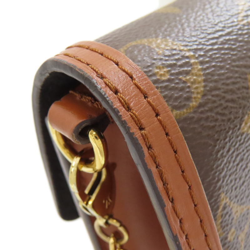 路易威登 M68746 Portefeuille Dauphine 女士單肩包，Monogram 帆布/Monogram Reverse 帆布材質-15