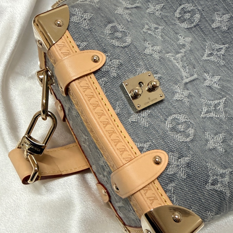 louis vuitton side trunk 牛仔-1