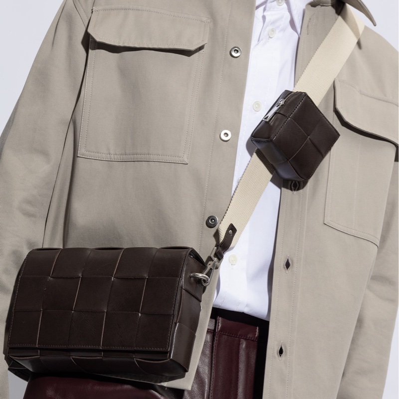 BV🎉🎉 #741777 V2XU1 2094 巧克力棕Cassette  原價💰22500  尺寸22x13cm-5