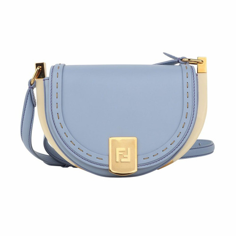 【包稅】FENDI 8BT346 月光鍍金斜挎包 34254K-