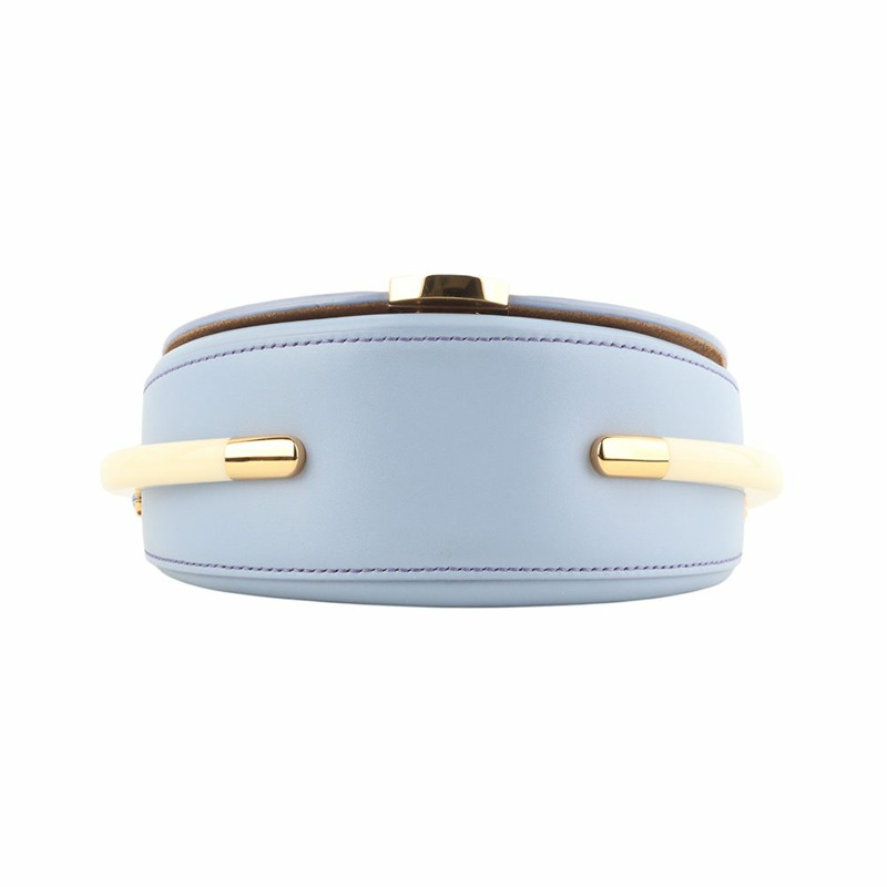 【包稅】FENDI 8BT346 月光鍍金斜挎包 34254K--5