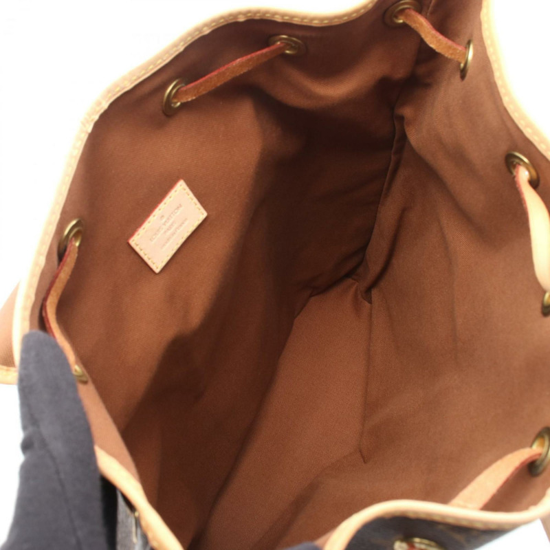 路易威登 Sac Ado Bosphor 雙肩包，塗層帆布和皮革，Monogram 圖案，女士，棕色，M40107-2