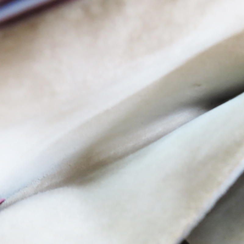 紅色麂皮拚蛇皮 鏈帶肩背包【Chloe 克羅伊】 3S1031 H8V-5