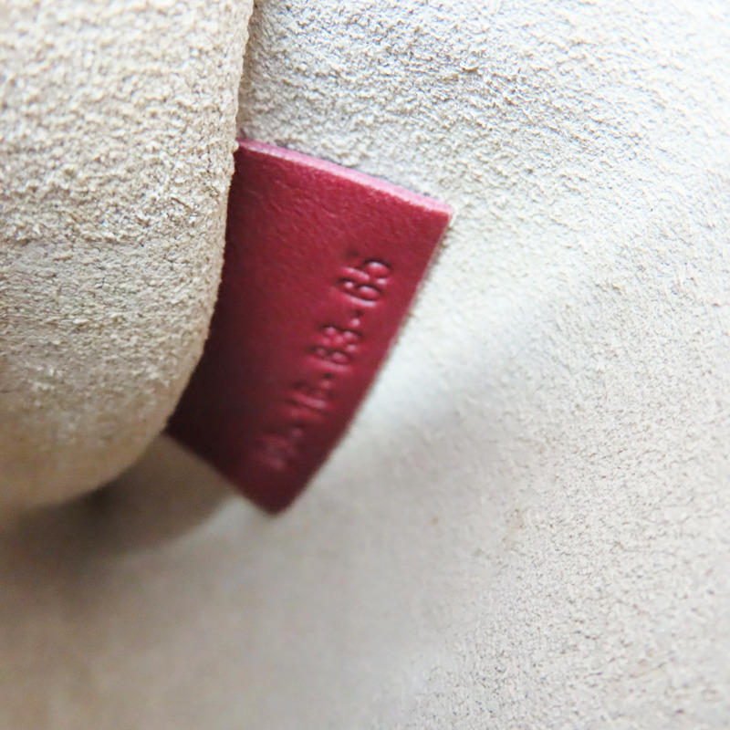 紅色麂皮拚蛇皮 鏈帶肩背包【Chloe 克羅伊】 3S1031 H8V-6