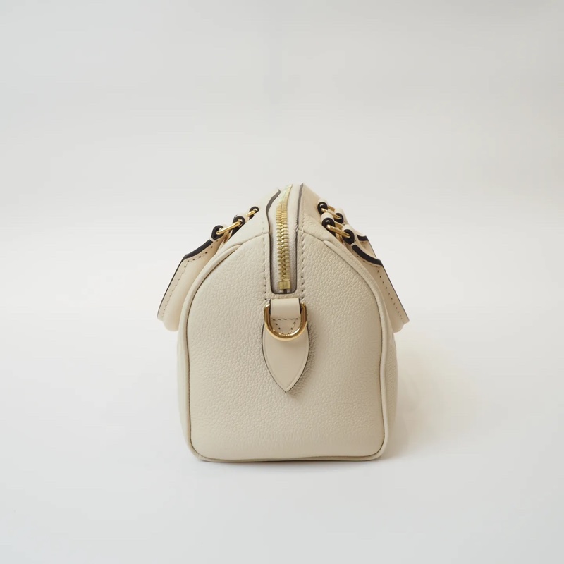 LOUIS VUITTON奶昔白壓紋Speedy20-11