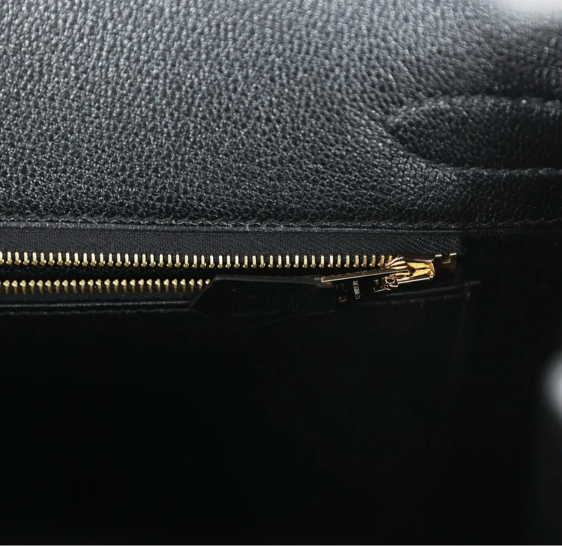 (罕見霸氣）Hermès Birkin Sellier 30 Black Box Gold Hardware-6